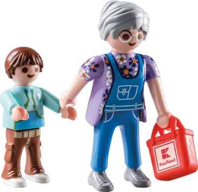 Produktbild von PLAYMOBIL Kaufland 71553 Oma mit Kind