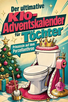 Produktbild von Der ultimative Klo-Adventskalender für Töchter