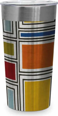 Produktbild von PPD London Steel Travel Mug, Thermobecher, Coffee To Go, Thermo Becher, Isobecher, 430 ml, 604367