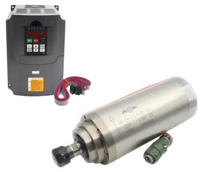 Obrázek produktu pro Vřetenový motor, vysokorychlostní, vodou chlazený, , s frekvenčním měničem, 220 V-c
