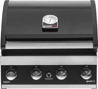 Produktbild von Grandhall Einbau-Gasgrill Premium G4 Built-In 4 Brenner 14 kW K04000306A