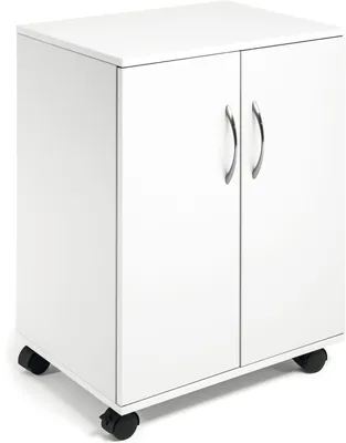 Immagine prodotto di DURABLE Mobiletto multifunzione 74/53 con ante, Bianco, 311502