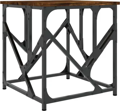 Produktbild von vidaXL Couchtisch Räuchereiche 45x45x47,5 cm Holzwerkstoff