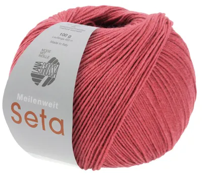 Produktbild von Lana Grossa - Meilenweit 100g Seta 0027 tonrot