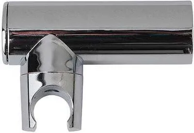 Produktbild von Runde Wandhalterung für Handbrause aus ABS in Chromoptik
