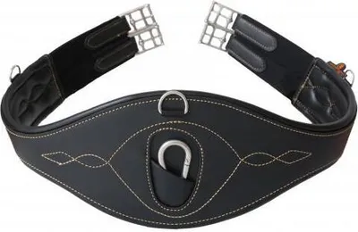 Produktbild von Kentucky Horsewear Sattelgurt anatomisch Leder