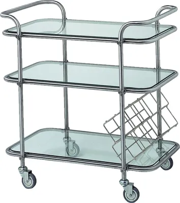 Produktbild von Lambert Ever Ready 2.0 Servierwagen Edelstahl, 82X52X89cm 50363