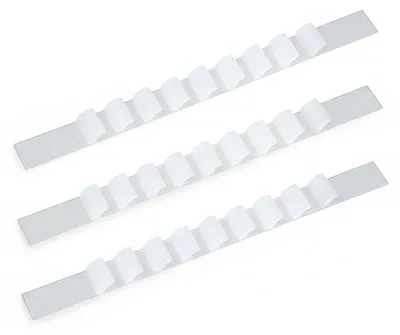 Imagen del producto de Soporte para perchas InAndOutdoorMatch - Transparente - De silicona