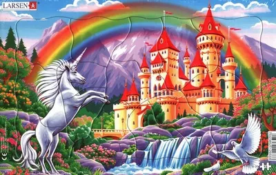 Obrázok produktu pre Puzzle s jednorožcom 15 dielov