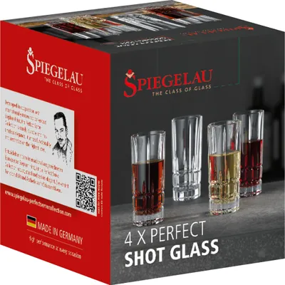 Zdjęcie produktu dla Spiegelau Perfect Serve Collection Perfect Shot Glass – 4er Set