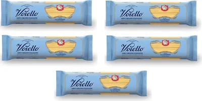 Produktbild von 5x Voiello La Linguina n°112 Pasta 100% Italienischer Weizen 500g Teigwaren aus Hartweizengrieß Bronze-Zeichnung
