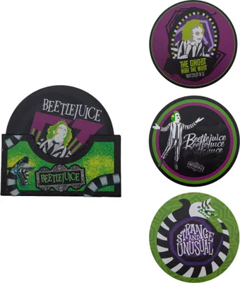 Produktbild von Beetlejuice Untersetzer 4er-Pack