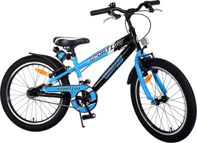 Produktbild von TPFSports Sportivo Kinderfahrrad - Jungen - 20 Zoll - 2 Handbremsen - Blau