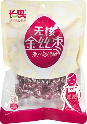 Immagine prodotto di Chang Si Jinsi Jujubes senza nocciolo, datteri rossi piccoli 250 g