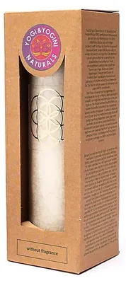 Immagine prodotto di Candela Alla Stearina Seme Della Vita Bianca Senza Profumo - 21x6,5 Cm