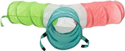 Produktbild von Famanu Spieltunnel Kaninchen 3 × 18 × 47 cm - Bunt