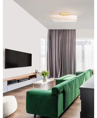 Image de Plafonnier Jertuna Nova Luce, Variant : 33 W, 3000 K, 2162 lm, 500 x 500 mm