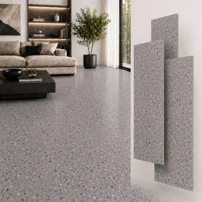 Zdjęcie produktu dla NoblesBox Panele winylowe SPC 4 mm na klik, wodoodporne, 60 x 30 cm – dekor marmuru, betonu i mozaiki