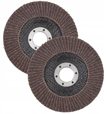 Produktbild von Geko Lamellenschleifscheibe 125 mm GR80 (2 Stück)