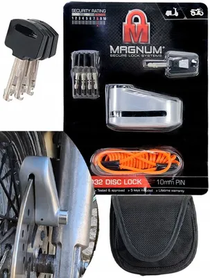 Produktbild von MAGNUM Bremsscheibenschloss Diebstahlschutz für Motorrad