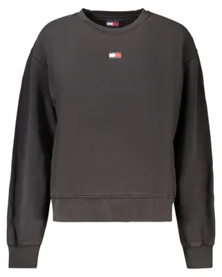 Image de Sweat-Shirt Noir À Fermeture Éclair Pour Femme Tommy Hilfiger