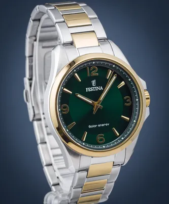 Obrázok produktu pre Pánske hodinky Festina Solar Energy Green Petite