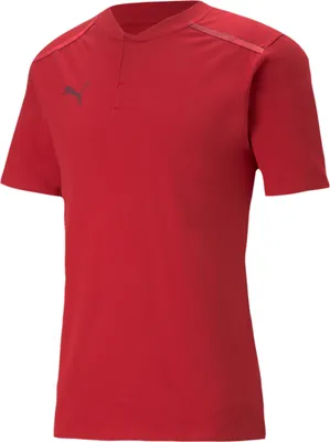 Produktbild von Puma teamCUP Casuals Polo Shirt Herren rot Gr L