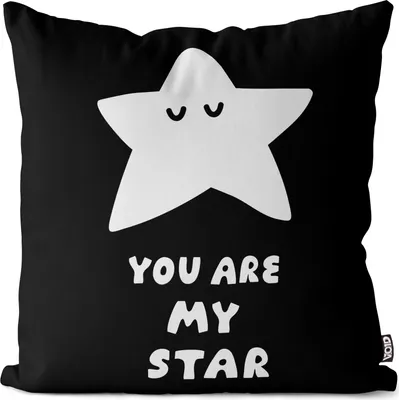 Produktbild von VOID Mein Stern Himmel Cartoon Kissenbezug Kissenhülle Sofakissen Kissen Deko Outdoor-Kissen Dekokissen