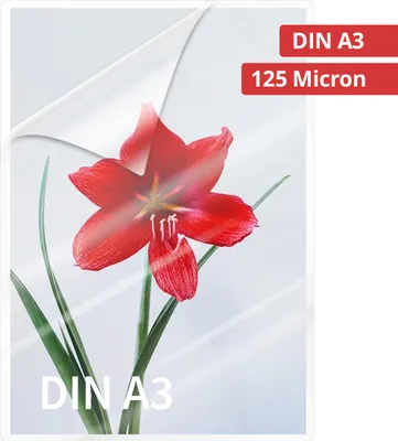 Produktbild von OLYMPIA Laminierfolie, DIN A3, 125 Mikron, 50 Stück