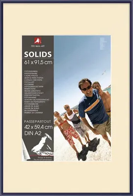 Produktbild von Posterrahmen Kunststoff blau 61x91,5 cm