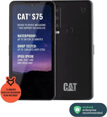 Immagine prodotto di CAT S75 128GB DS Nero 6.6" 5G Android