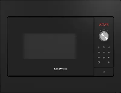 Produktbild von Constructa Einbau-Mikrowelle, Schwarz, CC1P91255