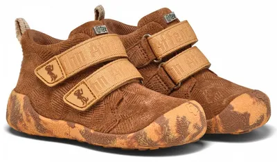 Produktbild von Affenzahn Prewalker LTH Talky Affen Jungen Klettschuh in Braun, Größe 24