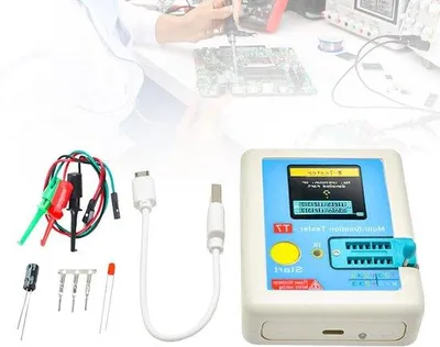 Produktbild von Tragbarer TFT-Transistortester LCR-T7 mit Farbdisplay