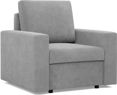 Produktbild von Loungesessel für das Wohnzimmer NEO, Cord - Grau