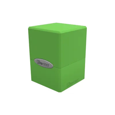 Produktbild von Ultra Pro Satin Cube Deck-box Grün  Kinder Grün One Size
