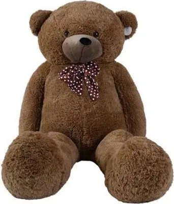 Zdjęcie produktu dla Gustaw Miś Duży XXL (Brązowy, 140cm) Bueno - pluszowy miś, przytulanka XXL pluszowa zabawka, miękka zabawka, przytulanka Gigantyczny Miś.