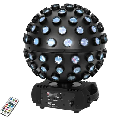 MULTI BALL Lichteffekt - LED + Lasereffet in einem - extrem raumfüllend