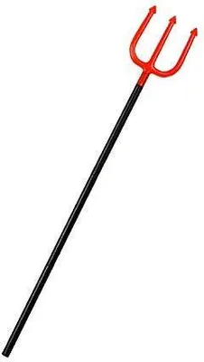 Produktbild von Halloween Dreizack Teufel 120 cm Schraubbar Teufelsdreizack Kostüm-Zubehör