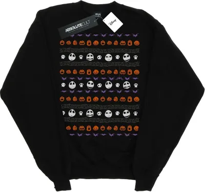 Produktbild von Disney - "Nightmare Before Christmas" Sweatshirt für Damen BI9434 (XL) (Schwarz)