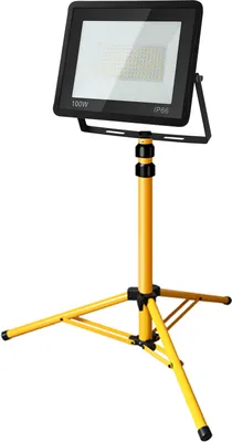 Zdjęcie produktu dla Reflektor budowlany LED Jopassy Reflektor roboczy ze statywem 100W ciepły biały