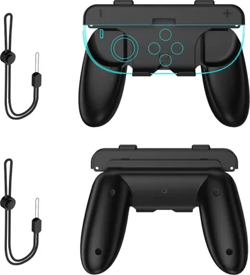 Immagine prodotto di Per Nintendo Switch 2 Joy-Con Controller 2-in-1 Grip Nero