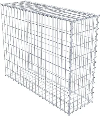 Obrázek produktu pro Přídavný gabion typ 2 100 cm x 80 cm x 30 cm (D x V x H), velikost ok 5 cm x 10 cm, spirála