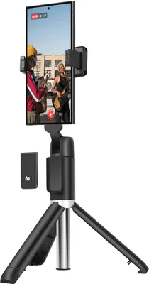 Produktbild von Samsung, Original Bluetooth Selfie-Stick mit Fernbedienung und Stativ, Schwarz