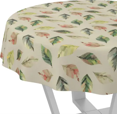 Produktbild von Tischdecke Selene-Maritim Gelb Rund 120cm Schnittkante