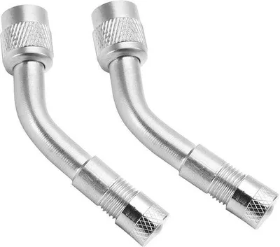 Produktbild von Ventiladapter Schachtventiel Messing silber 135mm Auto Fahrrad
