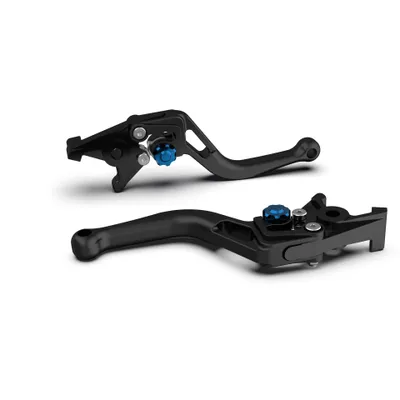 Produktbild von LSL Bremshebel BOW R23R, kurz,schwarz perlgestrahlt/blau