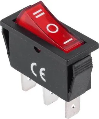 Produktbild von Schalterstecker rot ON-OF-ON IRS-103-3 PRK0048