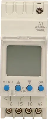 Produktbild von ORNO PRE-433 - Timer (52 Programme, 3 Menüsprachen, 2 Module, DIN TH-35 mm)