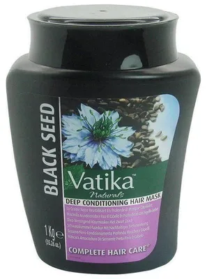 Obrázok produktu pre Dabur Vatika Naturals Maska na vlasy Hĺbkový kondicionér Revitalizer 1 kg Čierne semienka